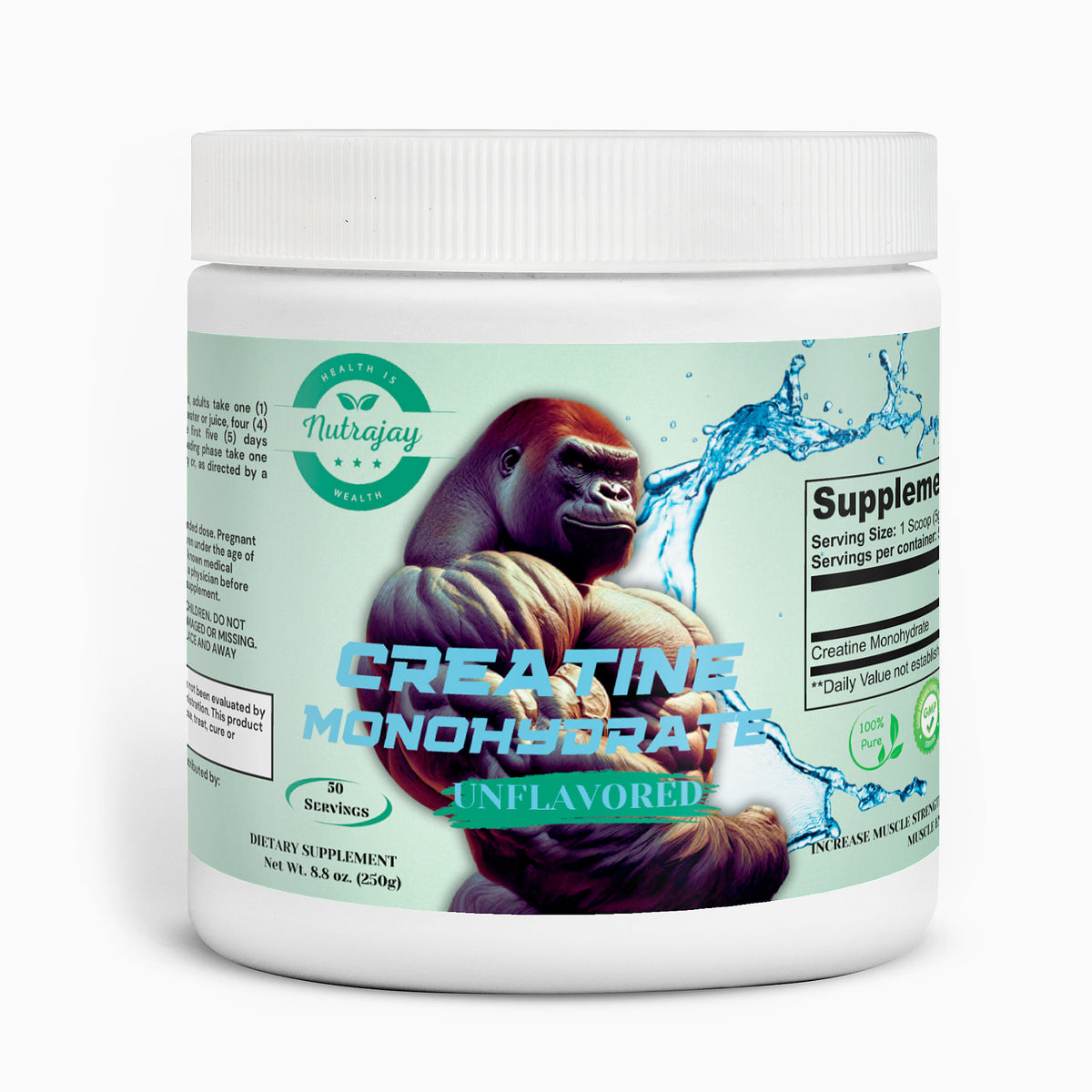 Creatine Monohydrate (Unflavored)